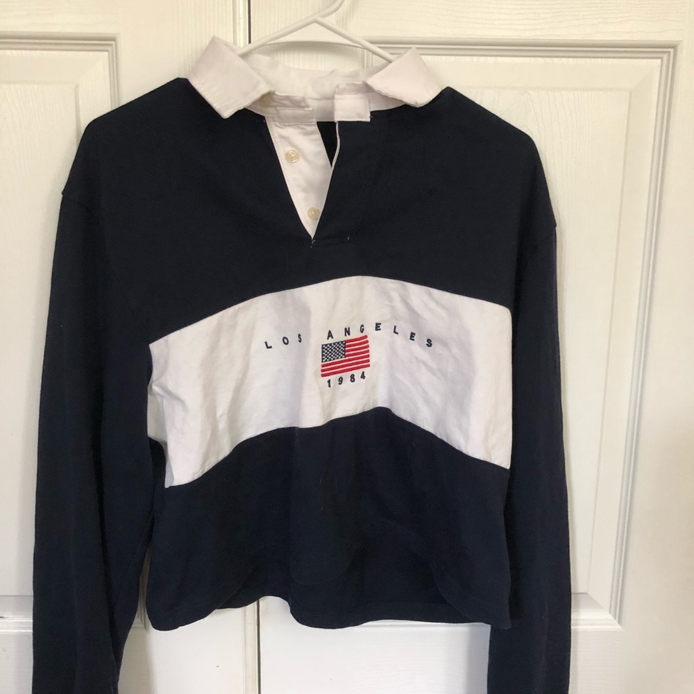 Brandy Melville Collared Sweatshirt